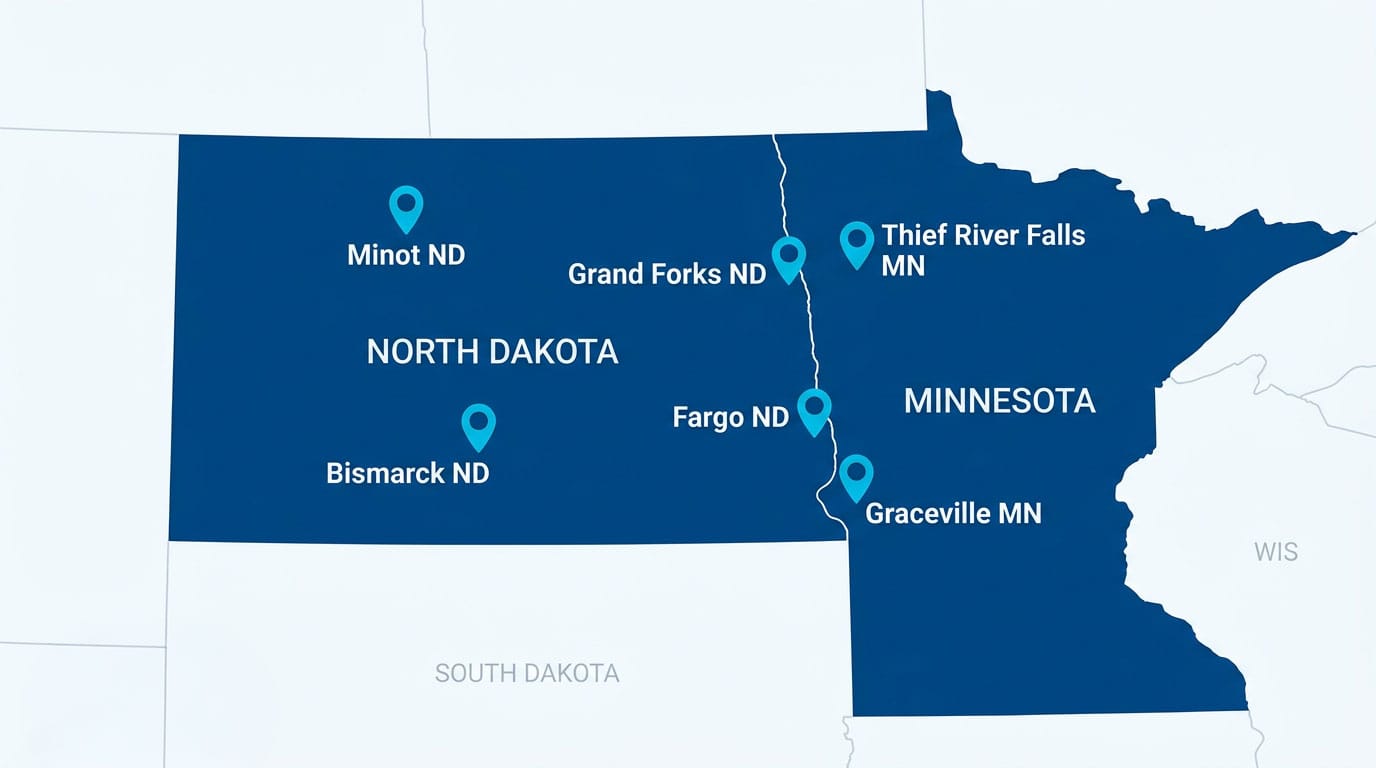 Service Area Map